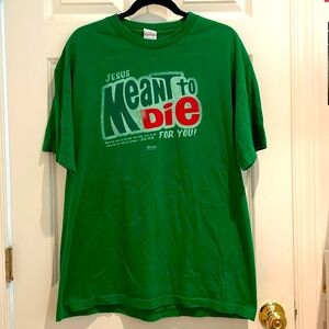 Kelly Green Christian Message T-Shirt Unisex